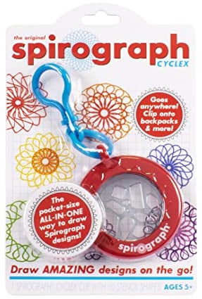 Spirograph Cyclex Keychain | Creative Drawings | Christmas Presents | Ages 5+