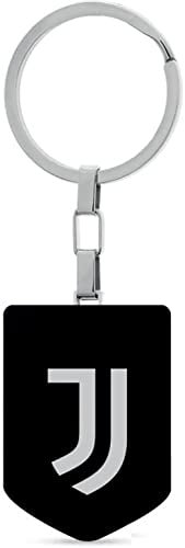 Seven Unisex Schlüsselanhänger Logo Juventus Juventus Schlüsselanhänger, Mehrfarbig, L