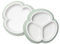 BabyBjörn Kinderteller-Set, 2er-Pack, Blassgrün