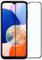 OcioDual Protecteur d’Écran Trempé avec Bord Rond Noir pour Samsung Galaxy A14 Verre Trempé Anti-poussière 9D 9H 0.3mm Cadre
