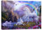 Posterlounge Schloss der Einhörner Leinwandbild von Jan Patrik Krasny 70 x 50 cm Wandbilder Wanddeko