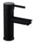 Vetrineinrete® Rubinetto per bagno ultra moderno nero opaco miscelatore lavabo bidet vasca doccia (Lavabo Canna Bassa)
