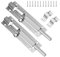 GXGM Chiavistello Scorrevole,Catenaccio Porta,Chiavistello Porta,2 Pezzi 4 Pollici Bullone Serratura Porta, Chiavistello per Porta in Legno Bulloni di Porta in Acciaio 304 Inox Barilotto