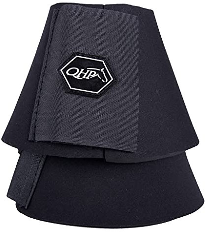 NETPROSHOP 1 Paar Hufglocken Neopren mit doppeltem Klettverschluss schwarz, Größe S-XXL, Groesse:XXL