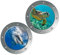 RORPOIR Unterwasserwelt Deko 2st Meereslebewesen-aufkleber Aufkleber Für Meerestiere Pvc-sea-life-wandaufkleber Meeresdekor Kindertapete Kinderzimmer Wandsticker Unter Meer Wandtattoos Wandtattoo Meer