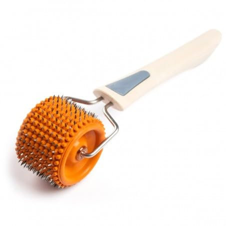 Walze für Gesicht von Dr.Lyapko Orange Gesichtsmassagegerät Gesichtsmassage Roller Gesichtsroller 3,5 Ag - Kosmetik-Massageroller Nadelroller Massagewerkzeug Entspannungsrolle, Akupunktur Igelrolle