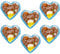 iZoeL 6 STK Oktoberfest Anstecker Pin, O'Zapft is'' im Lebkuchenherzen Design Oktoberfest Deko Accessories Damen Herren für Oktoberfest Fasching Geburtstag Firmenfeier Junggesellenabschied