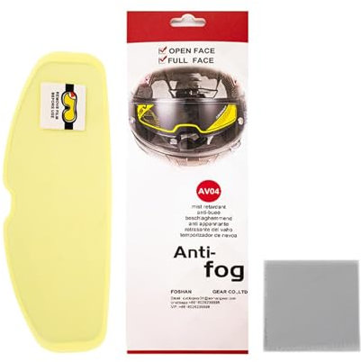 Helmet Shield Anti Fog Film, Anti Fog Helmet Sticker, Helmet Visor Anti Fog Insert, Helmet Lens Insert, Fog Resistant Helmet Film, Clear Lens Anti Fog Sticker, Helmet Accessory Adhesive Film