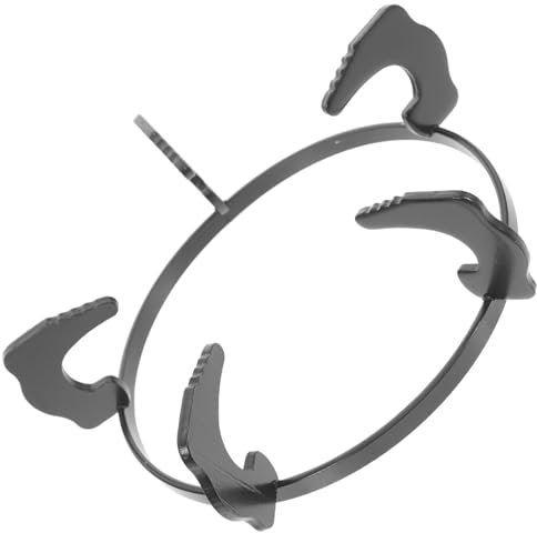 Zerodeko Rejilla Antideslizante para Wok Soporte para Ollas De Gas Soporte para Quemador De Gas