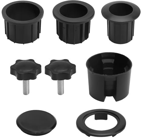 ZMDMAH 8 Pièces Adaptateur Pied Parasol Anneau de Réduction Adaptateur pour Pied de Parasol Pièces Détachées pour Parasols de Terrasse Pied de Parasol pour Parasols De Jardin