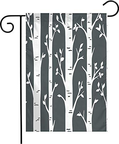 Bannerfahnen Vielfalt Design Textur Holz Druck Muster Birke Espe Für Grafik Baum Wand Verblassen Beständig Dekoratives Banner, Für Partys, Feiertage, 30x45cm