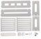 Smart Storage Solution Rack per router WiFi fissato al muro per soggiorno e ufficio (E)