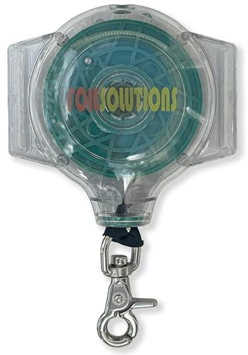 FoilSolutions Retractable Surf Leash – Advanced Efoil & Hydrofoil Board Leash | 10ft/3m Extension, Lightweight, Durable Saltwater Design with Quick Release
