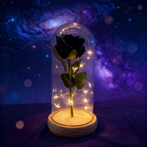 Erhaltene Blumen Blumenstrauß für sie für immer Kunststoff Blume Muttertag Mutter Frauen Frau Freundin Beste Freundin Rote ewige Rose Art Decor