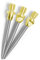 Ilonas-Playworld 6 STAHLSPITZEN für Steeldart, Gold, Fahrradkorb, Rack, Legierter Stahl