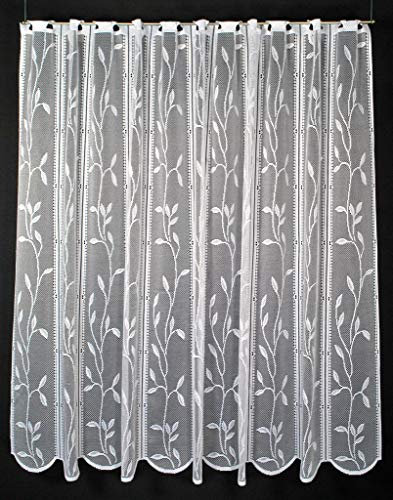 Scheibengardinen 90 - 130 cm hoch 6.10 Roman Blinds Net Curtains Height 47.24