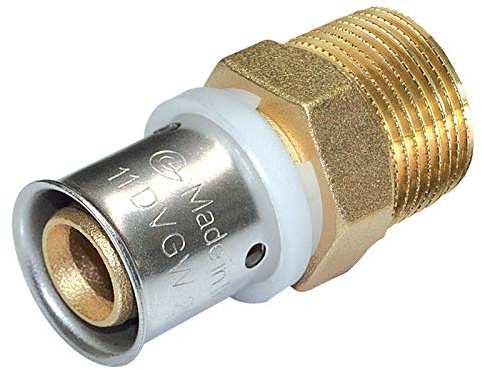 Pressfitting für MSVR Übergang mit AG 26x3mm - 1