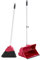 Maya Professional Tools 09020 Broom and Dustpan Set with Zipper, Red