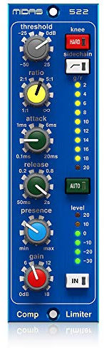 Midas 500 SERIES COMPRESSOR LIMITER 522 500 Series Compressor/Limiter with Dynamic Presence Control