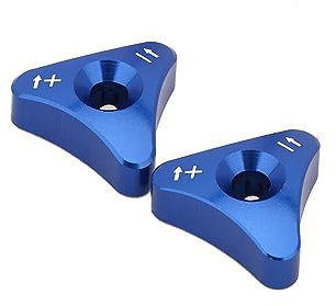 Manopola Forcella Anteriore Moto Regolatore per Forcelle WP 48 mm SX SX-F EXC XC-W 125-530cc SUPERMOTO SMC ENDURO 690 2008 2009 2010 - Blu