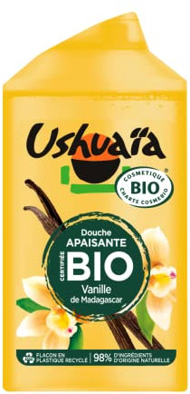 Ushuaïa Gel Douche certifié BIO Vanille - 250 ml