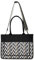 IZIA Damen Shopper, Schwarz
