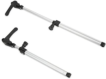 Soporte de Elevación de Ventana RV, 2 Piezas Varilla de Soporte de Ventana RV 310-435 Mm Aleación de Aluminio Telescópica para Remolque de Autocaravana