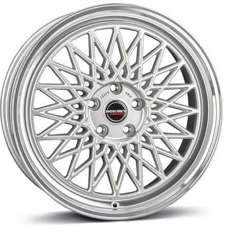 Borbet Felge B 8x18 ET40 5x100 silver rim polished B 80840100557,1SRP