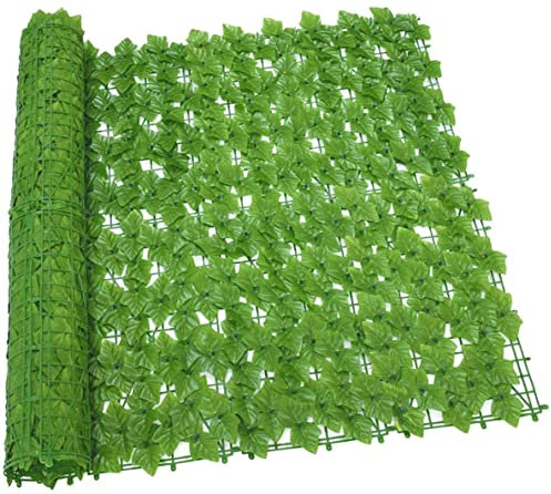 Künstliche Efeu Hecke Sichtschutz Für Erde Wand Bildschirm Garten Hof Outdoor Hochzeit Dekoration Sichtschutzzaun HXJDP220826(Size:200x600cm)