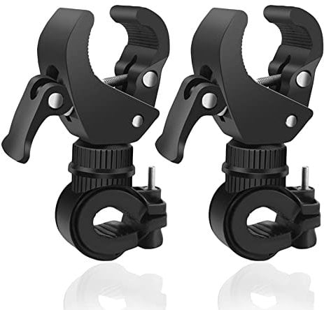 LODMOD Upgrade Cane Halter für Drive Rollator, Walker, Rollstuhl und Universal Krücken Stick Bracket Zubehör, 1.3 MAX ID, 2 Pcs