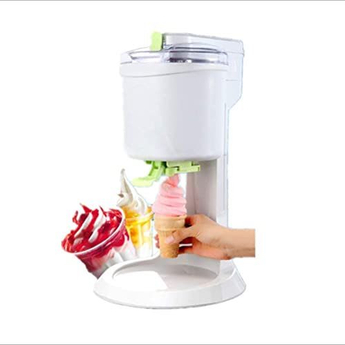 Samnuerly Máquina para Hacer Helados Mini Congelador automático para el hogar DIY Máquina de Helados y Sorbete de Yogur de Alta Capacidad Hacer rápidamente en 10 Minutos