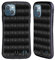 Head Case Designs Quadrato Nero Cuscini Cover Ibrida Compatibile con Apple iPhone 13