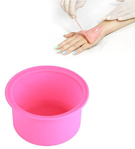 Saluaqui Silicon Pot Wax Heating Liner, Wax Warmer Replacement Pot, Wax Warmer Inner Pot, Heat Resistant Easy Clean Wax Heating Machine Inner Pot For Hair Removal
