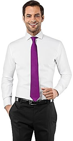 Vincenzo Boretti Herren Hemd Haifisch-Kragen bügelfrei 100% Baumwolle Slim-fit Uni-Farben weiß 37-38