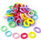 Hanyousheng 50 Stück Haargummis Mädchen, Kleine Haargummis Bunt, Kinder Haargummi, Baby Haargummis, Mini Nahtlose Haarbänder, Haarband Baby Soft Zopfgummi für Mädchen Kinder Kleinkinder Baby