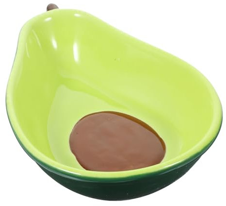 Cabilock Einzigartige Schüssel Im Avocado-design Keramik-snackschale Obst Dekoratives Haushaltsgeschirr