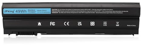 JPking 8858X Batterie pour Dell Latitude E6420 E6430 E6440 E6520 E6530 E6540 E5420 E5430 E5520 E5530 E6430s Vostro 3460 3560 Inspiron 17R 5720 7720 15R 5520 7520 N3X1D 71R31 M5Y0X NHXVW