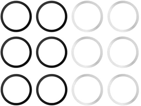 12 StüCk Magnetring Handy Magnet Handy Der Magnetische Ringaufkleber Ist FüR Magnetische Autohalterungen Mit Magsafe Ring Geeignet Zum Befestigen An Der Autotelefonhalterung Kompatibel Mit Magsafe