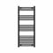 EliteKoopers 1Pcs 1400x300mm Black Modern Heated Towel Rail Radiator Straight Heating Ladder Warmer For Bathroom Accessories