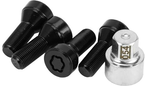 HEROFFIX 1 Set Dado Di Bloccaggio Ruota Per BMW #054 Chiave Di Rimozione Bullone Antifurto Con Dado Socket E Bullone M14x1.25