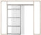 Pocket Door Kit, Single/Double Sliding System, Smooth & Quiet Track, Max Size 926 x 2040 mm (686 х 1981mm Single Door Kit)