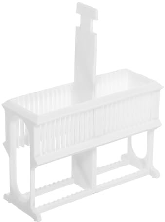 GLEAVI Microscope Slides Holder Storing Rack for 24 Pieces Lab and Experiment Storage