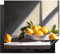 KitchenYeah© Herdabdeckplatte 60x52 cm Einteilig Induktionsmatte Küche Abdeckung Ceranfeld Herd Abdeckplatte Deko Vinyl Matte Aufrollbar Zitronen - Stilleben - Gelb