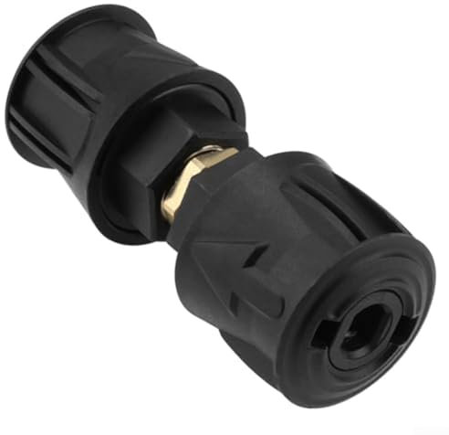 Raccord de tuyau de nettoyeur haute pression M22 14 mm Quick Connect Adaptateur pour nettoyeur haute pression Karcher Construction en aluminium