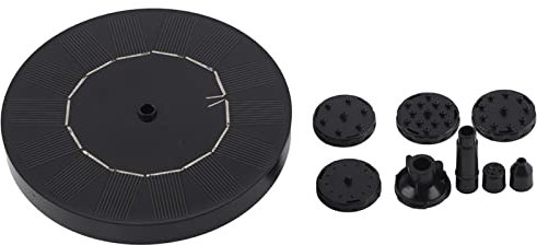 Valentinstag Solar Springbrunnen Vogelbad Garten Teich Brunnen Kit 6V