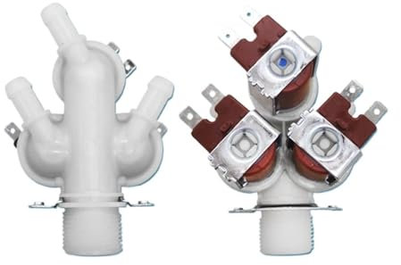 Neaxoyra Magnetventil for Wassereinlass der Waschmaschine, kompatibel mit Haier, Trommel, vollautomatische Frontlader-Zylinderpulsator-Waschmaschine(0414)
