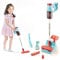 BUBBLEBAY Aspirapolvere giocattolo per bambini, aspirapolvere senza fili, per bambini, gioco di ruolo