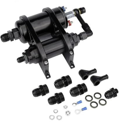 Pompa Carburante Per 044 0580254044 POMPA CARBURANTE ESTERNA 300 LPH CON KIT STAFFA E FILTRO AN8 Pompa Benzina