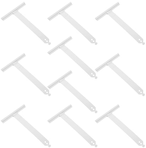HOLIDYOYO 10 Stück Rolladenbeschläge aus Stahl mit Schwalbenschwanz für Professionelle Reparatur von Fensterläden in Häusern und Büros mit Verbesserter Hubgeschwindigkeit