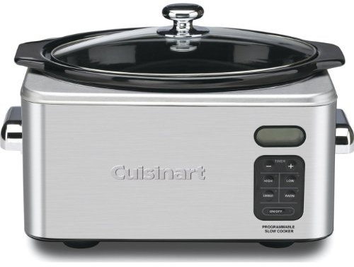 Cuisinart PSC programable de acero inoxidable olla de cocción lenta (